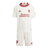Manchester United Third Away Soccer Jerseys + Short Kid's 2023/24