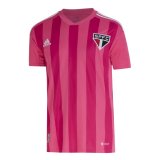Sao Paulo FC 2022-23 Camisa Outubro Rosa Pink Soccer Jerseys Men's