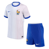 France 2024 Away EURO Soccer Jerseys + Short Men's