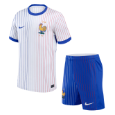 France 2024 Away EURO Soccer Jerseys + Short Men's