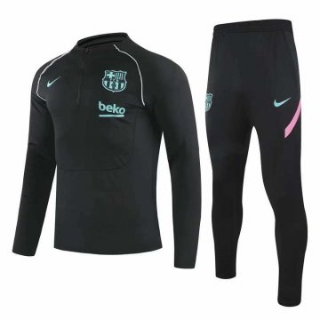 2020-21 Barcelona Black II Men's Football Training Suit