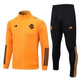 Internacional 2023-24 Orange Soccer Jacket + Pants Men's