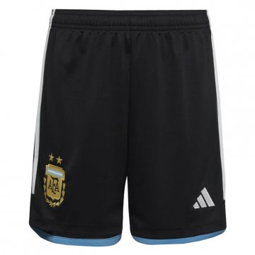 Argentina 2022 FIFA World Cup Qatar Home Soccer Shorts Men's