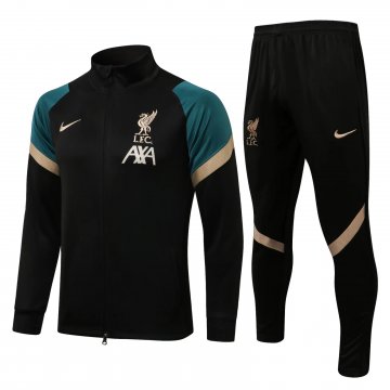 Liverpool 2021-22 Black - GG Soccer Training Suit Jacket + Pants Men's
