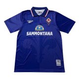 1995/96 ACF Fiorentina Retro Home Football Jersey Shirts Men's