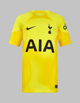 Tottenham Hotspur 2022-23 Goalkeeper Yellow Soccer Jerseys Men's