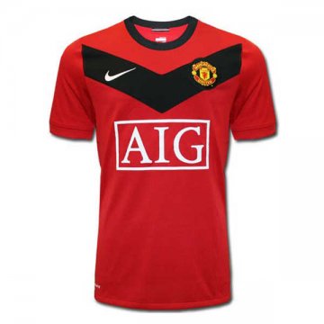 2010 Manchester United Retro Home Football Jersey Shirts Men