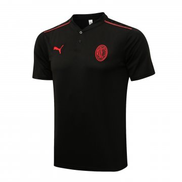 AC Milan 2021-22 Black II Soccer Polo Jerseys Men's