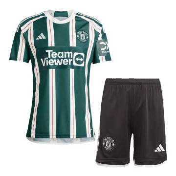 Manchester United 2023/24 Away Soccer Jerseys + Short Men's