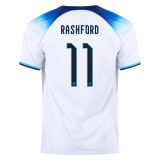 #Rashford #11 England 2022 Home Soccer Jerseys Men's