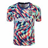 2020-21 Barcelona Colorful Football Traning Shirt Men's