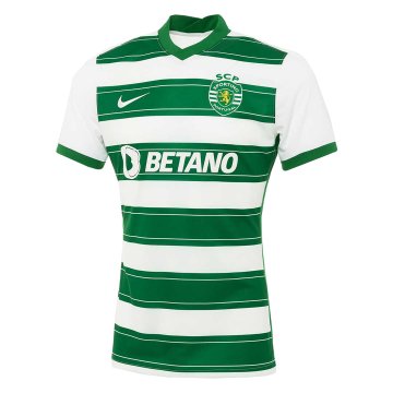Sporting Portugal 2021-22 Home Soccer Jerseys Men's