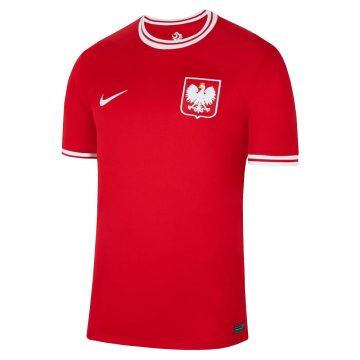 Poland 2022 Away Soccer Jerseys Men's