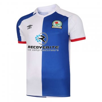 2020-21 Blackburn Rovers Home Men's Football Jersey Shirts