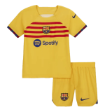 Barcelona 2022-23 Fourth Away Soccer Jerseys + Short Kid's