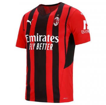 #Player Version AC Milan 2021-22 Home Men's Soccer Jerseys