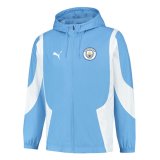 Manchester City 2023-24 Blue II All Weather Windrunner Soccer Jacket Men's