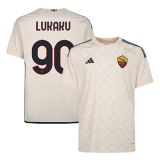 #LUKAKU #90 Roma 2023-24 Away Soccer Jerseys Men's