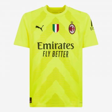 AC Milan 2022-23 Home Goalkeeper Soccer Jerseys Men's