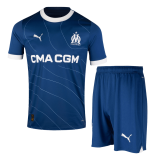Marseille 2023-24 Away Soccer Jerseys + Short Men's