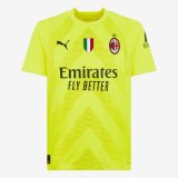 AC Milan 2022-23 Home Goalkeeper Soccer Jerseys Men's