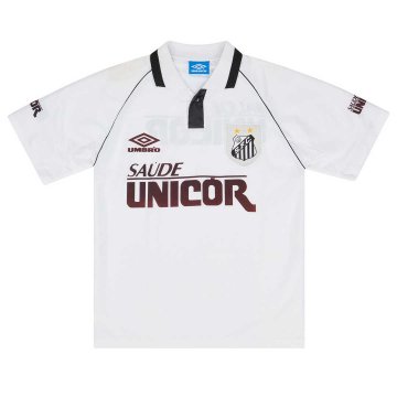 1997 Santos FC Retro Home Football Jersey Shirts Men's