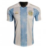 2021-22 Argentina White Blue Commemorative Edition Men's Football Jersey Shirts