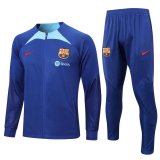 Barcelona 2022-23 Blue II Soccer Jacket + Pants Men's