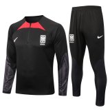 Korea 2022-23 Black Soccer Training Suit Men's