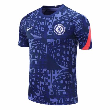 2020-21 Chelsea UCL Blue Men's Football Traning Shirt