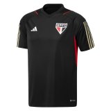 #Pre Match Sao Paulo FC 2023-24 Black Soccer Training Jerseys Men's