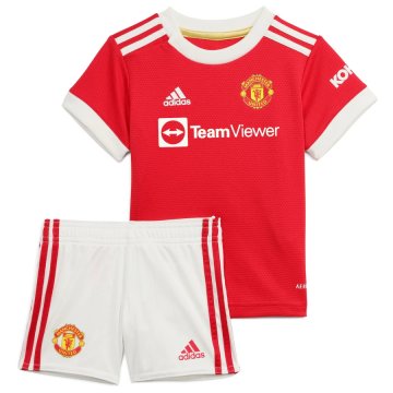2021/22 Manchester United Home Football Kit (Shirt + Short) Kid's [37915439]