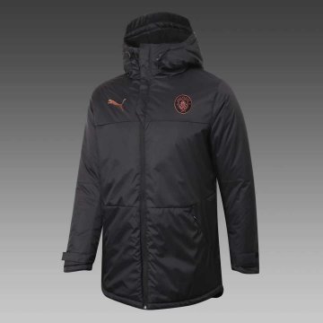2020-21 Manchester City Black Men's Football Winter Jacket
