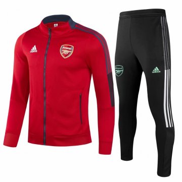 2021-22 Arsenal Red Football Training Suit (Jacket + Pants) Men's