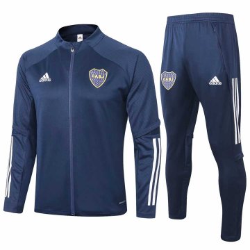 2020-21 Boca Juniors Navy Men's Football Training Suit(Jacket + Pants)