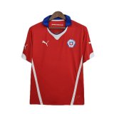 #Retro Chile 2014 Home Soccer Jerseys Men's