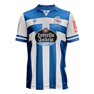 2020-21 Deportivo de La Coruna Home Man Football Jersey Shirts