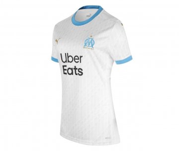 2020-21 Olympique Marseille Home Women Football Jersey Shirts [4712717]