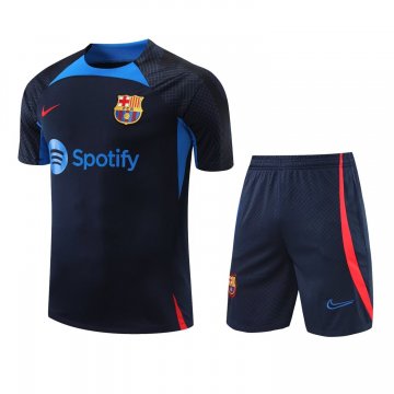 Barcelona 2022-23 Navy Soccer Jerseys + Short Men's