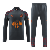 Manchester City 2023-24 Gray Soccer Sweatshirt + Pants Men's