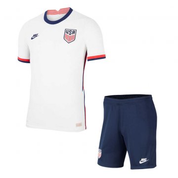 2020 USA Home Kids Football Kit(Shirt+Shorts)