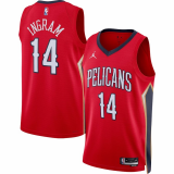 Brandon Ingram #14 New Orleans Pelicans 2022-23 Brand Red Jerseys - Statement Edition Men's