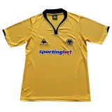 #Retro Wolverhampton Wanderers 2009-2010 Home Soccer Jerseys Men's