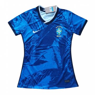 Brazil 2022 Special Edition Blue Soccer Jerseys Women's