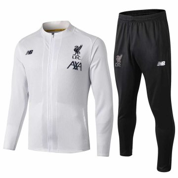 2019-20 Liverpool White Men's Football Training Suit(Jacket + Pants)