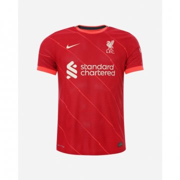 #Player Version Liverpool 2021-22 Home Men's Soccer Jerseys