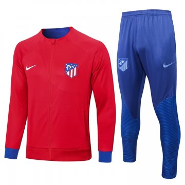 Atletico Madrid 2022-23 Red Soccer Jacket + Pants Men's
