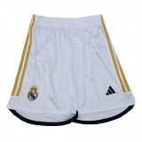 Real Madrid 2023-24 Home Soccer Shorts Men's