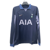 #Long Sleeve Tottenham Hotspur 2023-24 Away Soccer Jerseys Men's