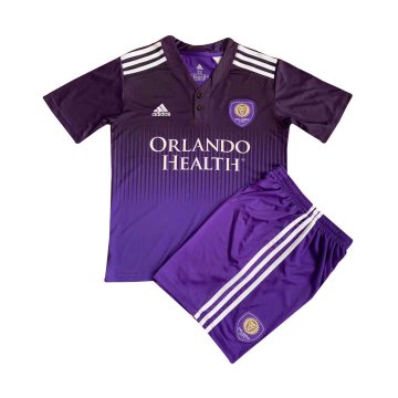 2021-22 Orlando City Home Football Jersey Shirts + Short Kid's